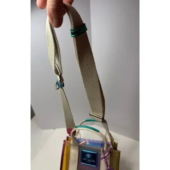 Kurt Geiger London extra small vinyl southbank tote bag - Picture 13 of 13